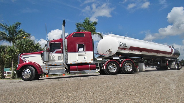 trucking fuel truck